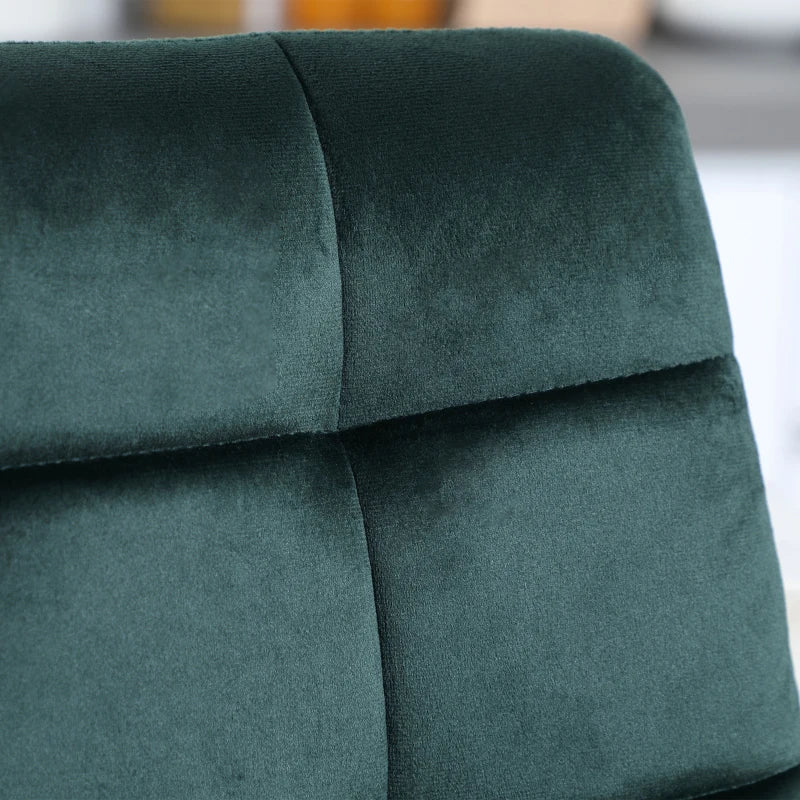 Nancy's Cambra Barkrukken - Barstoelen - Set van 2 - Groen - 42 x 47 x 105 cm