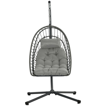 Nancy's Eggie Lounge Chair - Chaise suspendue - Chaise à bascule - Gris