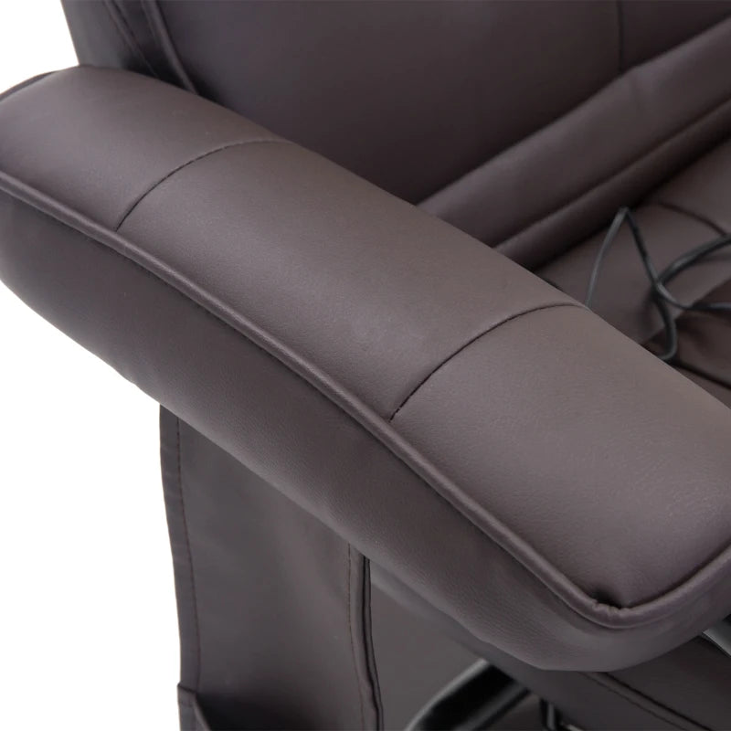 Nancy's Bobadela Massagestoel - Massage Fauteuil - Relaxstoel - Bruin - Kunstleer