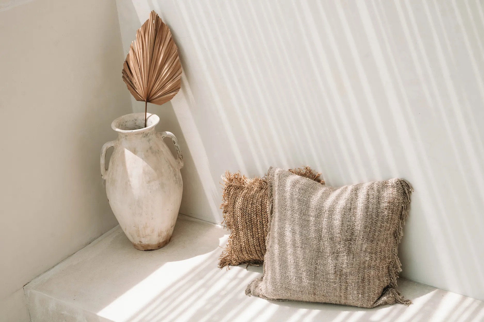Bazar Bizar Oh My Gee Kussenhoes - Beige - Katoen - 60 x 60 cm