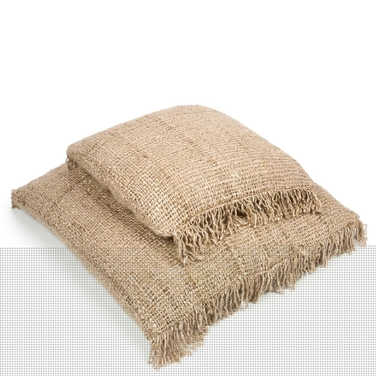 Bazar Bizar Oh My Gee Kussenhoes - Beige - Katoen - 60 x 60 cm