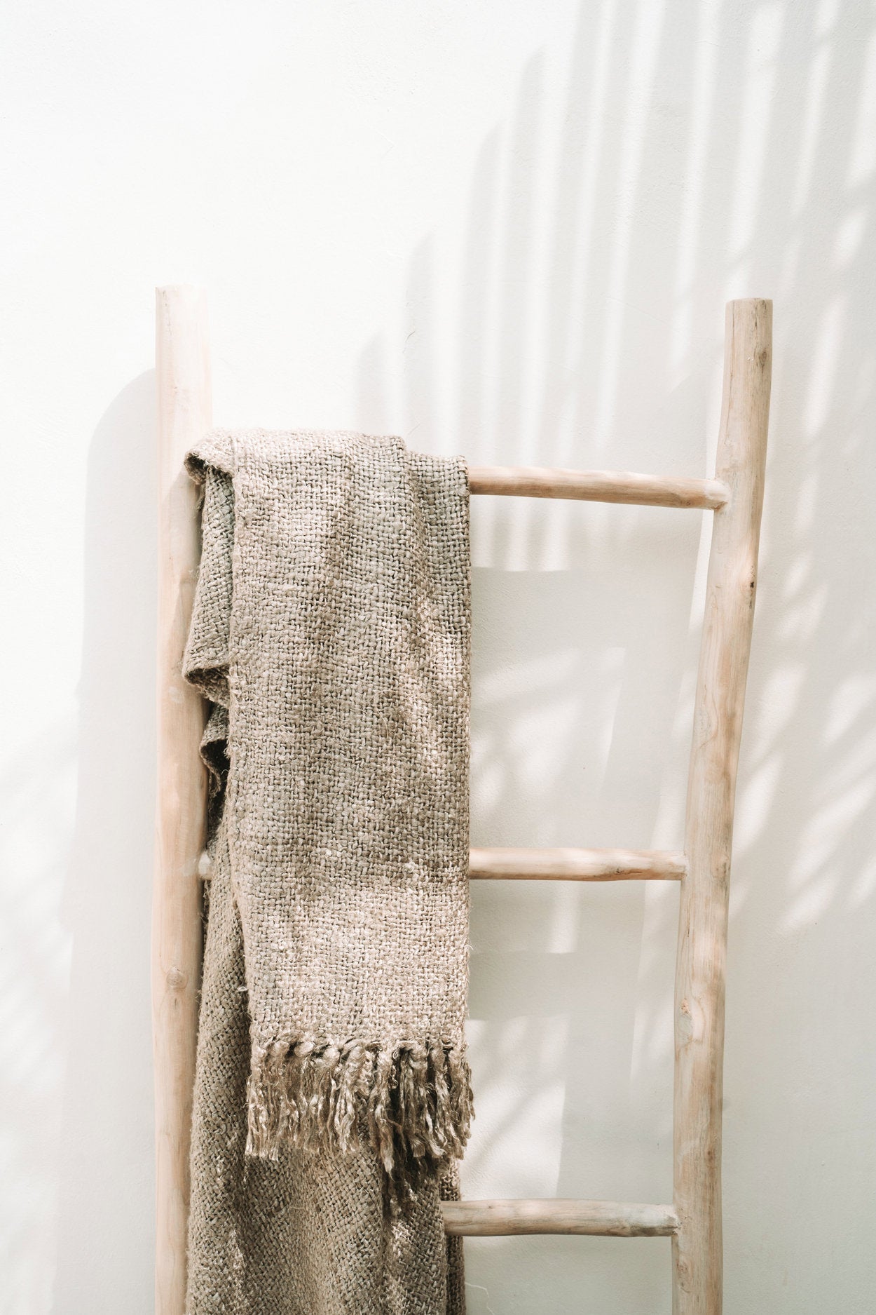 Bazar Bizar S'il vous Plaid - Beige - Katoen - 130 x 170 cm