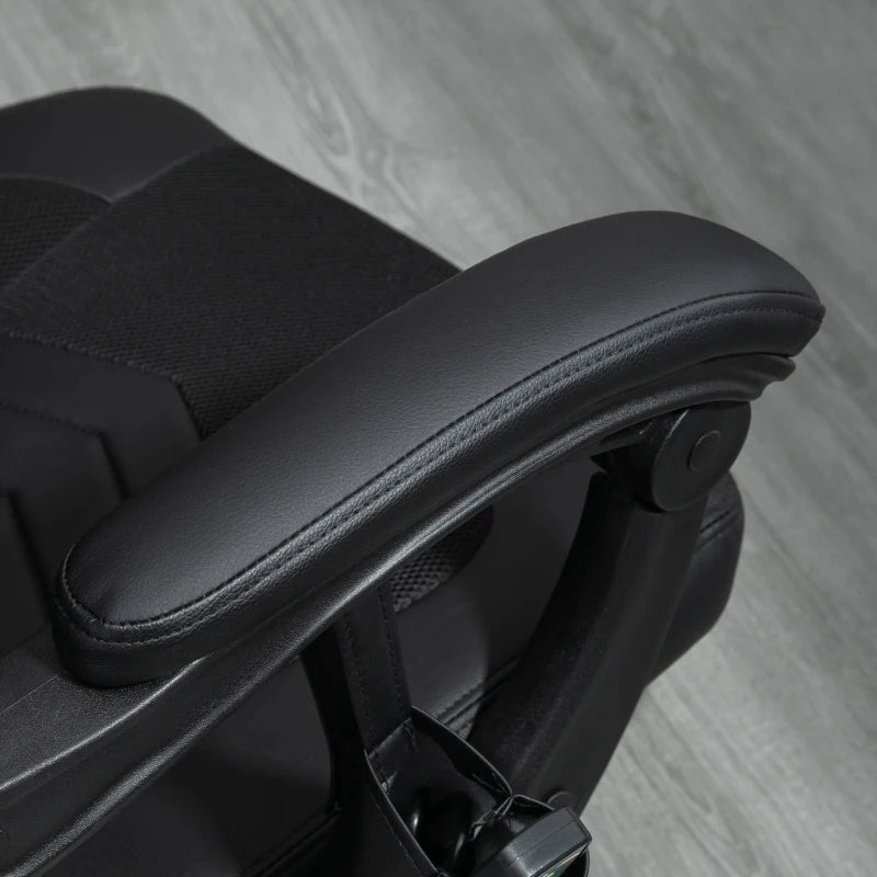 Nancy's Orvieto Gamestoel - Gamingstoel - Bureaustoel - Massagefunctie - Zwart