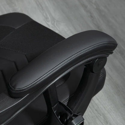 Nancy's Orvieto Gamestoel - Gamingstoel - Bureaustoel - Massagefunctie - Zwart