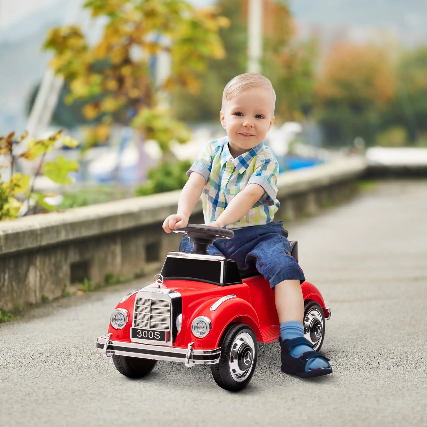 Nancy's Comeglians Trapauto - Kinderauto - Mercedes voor Kinderen - Rood