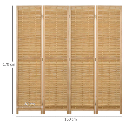 Nancy's Cambres Kamerscherm - Privacyscherm - Roomdivider - Bamboe - ± 160 x 170 cm