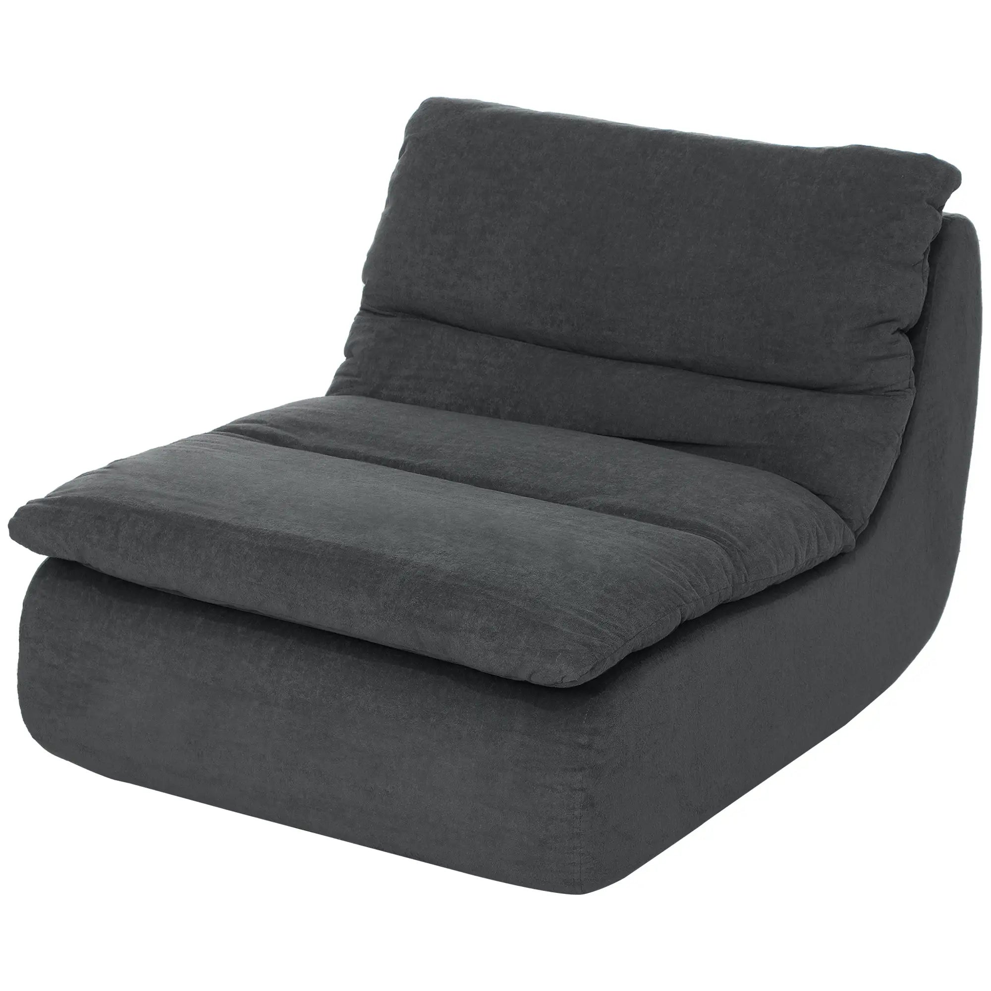Nancy's Fertilia Lounge Fauteuil - Lounge Stoel - Grijs - Fluweel