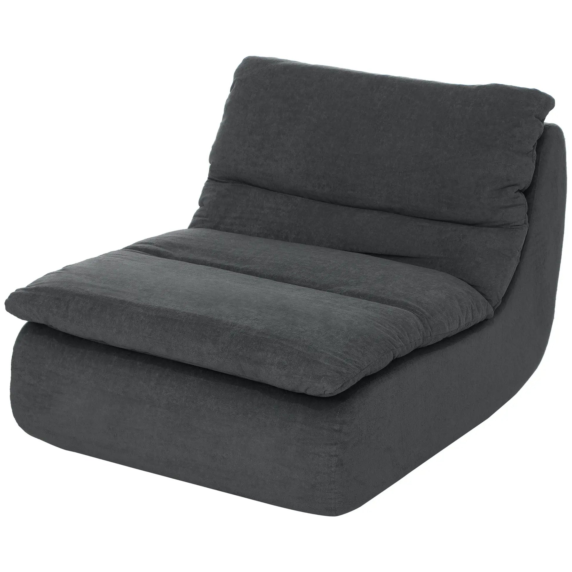 Nancy's Fertilia Lounge Fauteuil - Lounge Stoel - Grijs - Fluweel