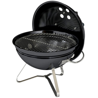 Nancy's Scorzè Kogelbarbecue - Houtskoolbarbecue - Robuust - Weerbestendig - Draagbaar - Zwart