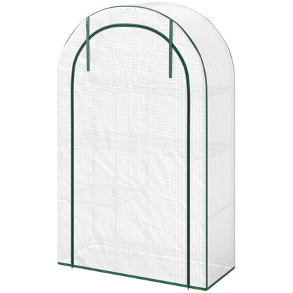 Nancy's Maia Kweekkas - Tuinkas - Plantenkas - Wit - 100 x 45 x 160 cm