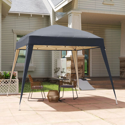 Nancy's Friestas Partytent Overkapping - Paviljoendak - Donkergrijs - 240 x 240 cm
