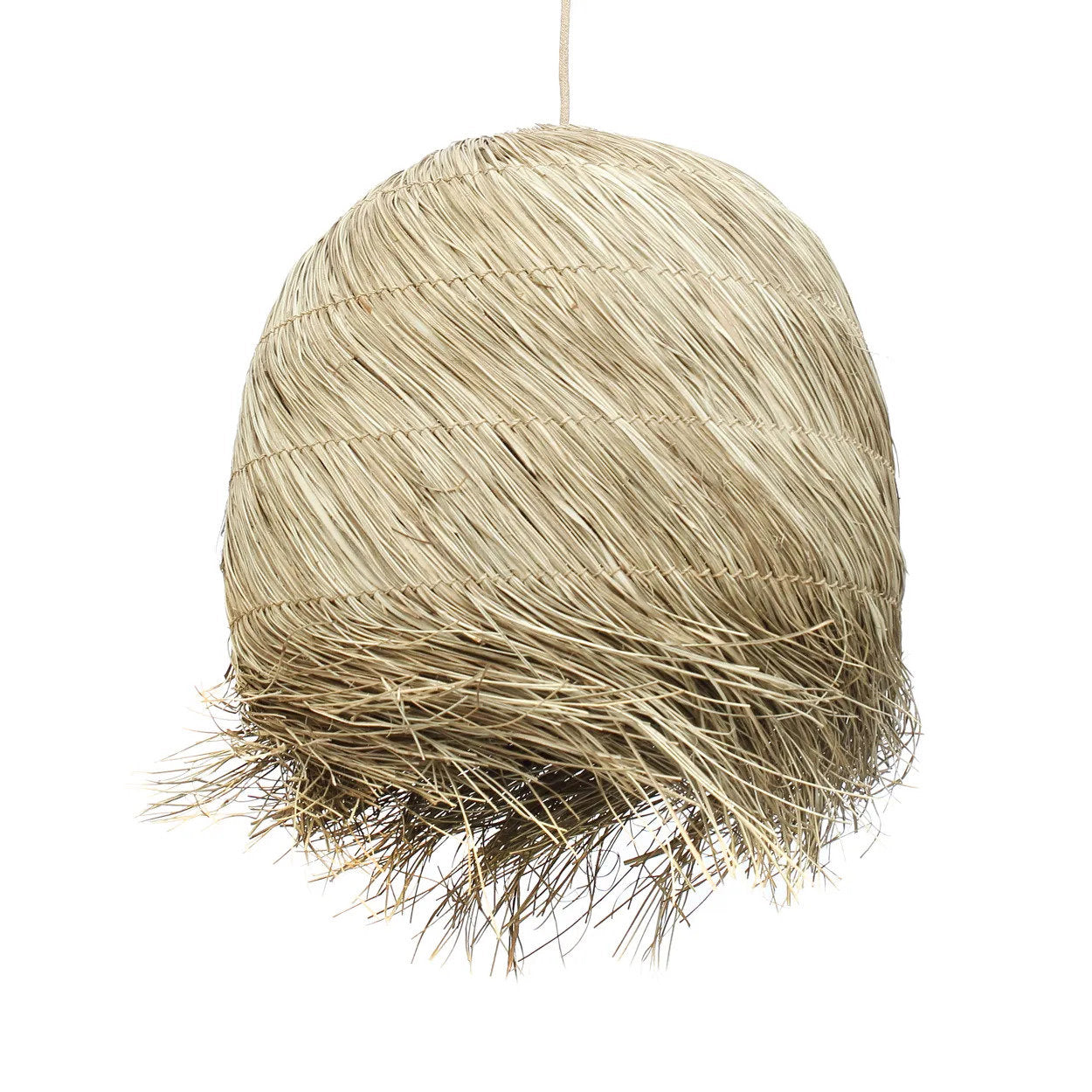 Bazar Bizar Wicked Lampe à Suspension - Naturel - Herbe - 50 x 50 x 50 cm