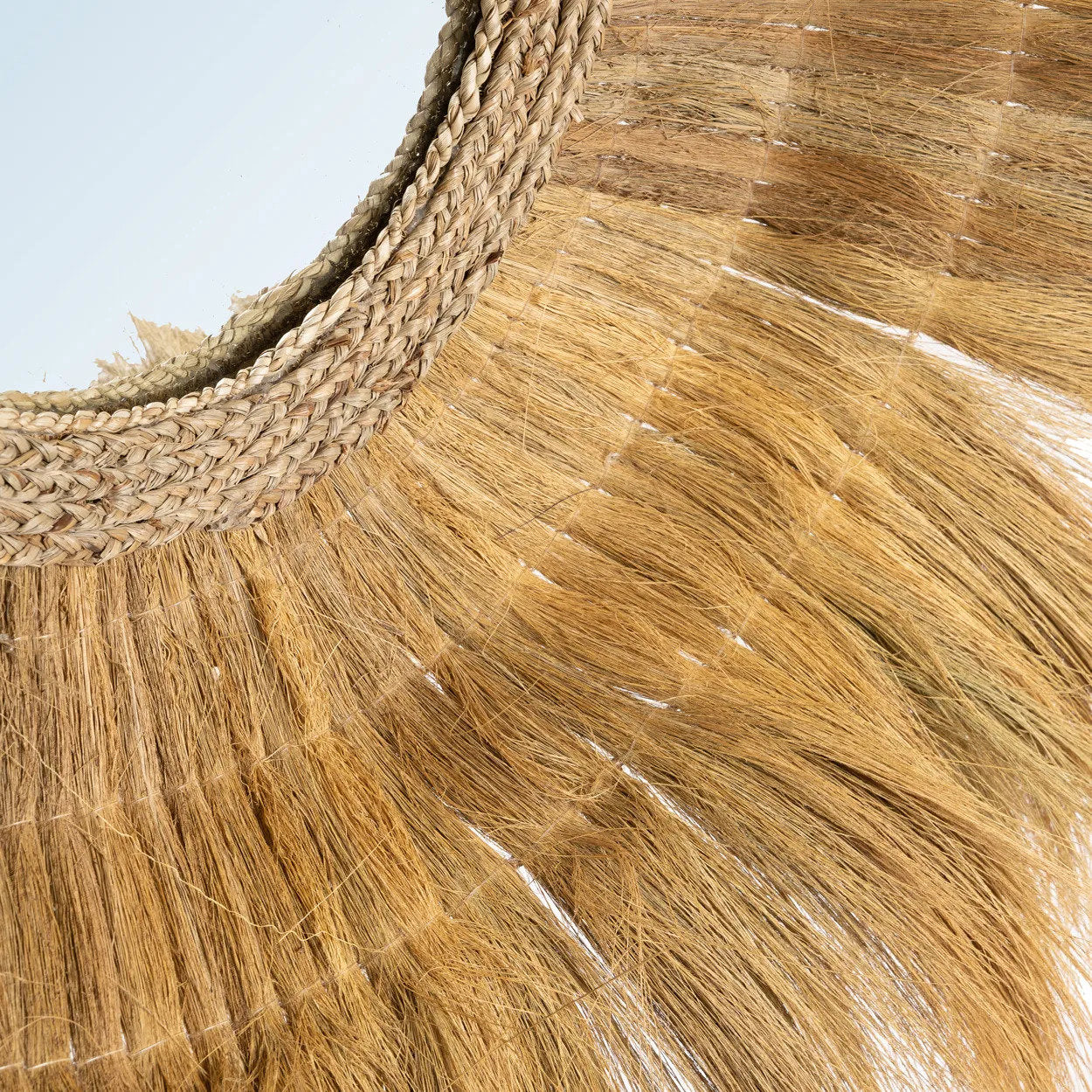 Bazar Bizar Sunken Forest Spiegel - Naturel - Gras - Ø 90 cm