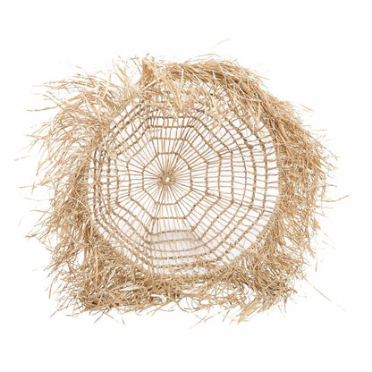 Bazar Bizar Casita Hanglamp - Naturel - Gras - 60 x 60 x 85 cm