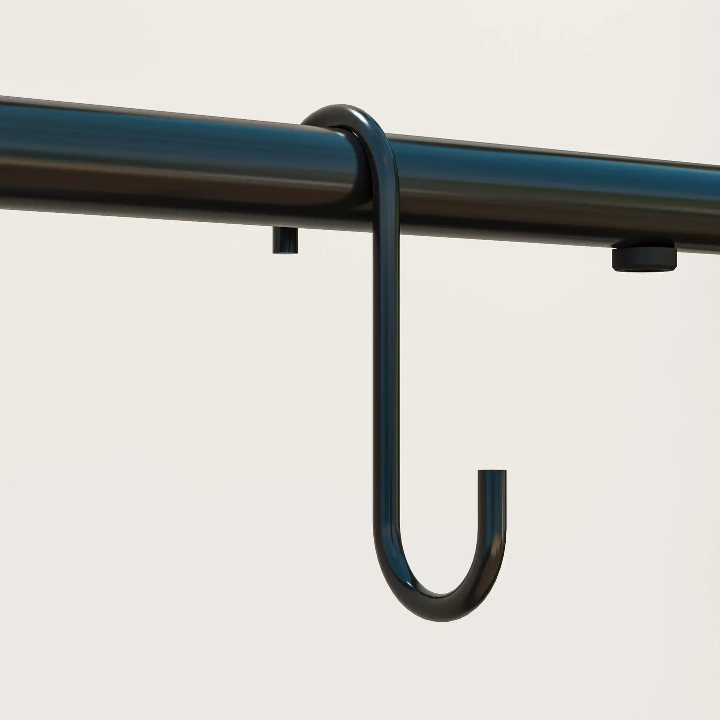 Nancy's Runa Plantenrek - Plantenstandaard - Bloemenstandaard - Zwart - Staal - ± 75 x 25 x 135 cm
