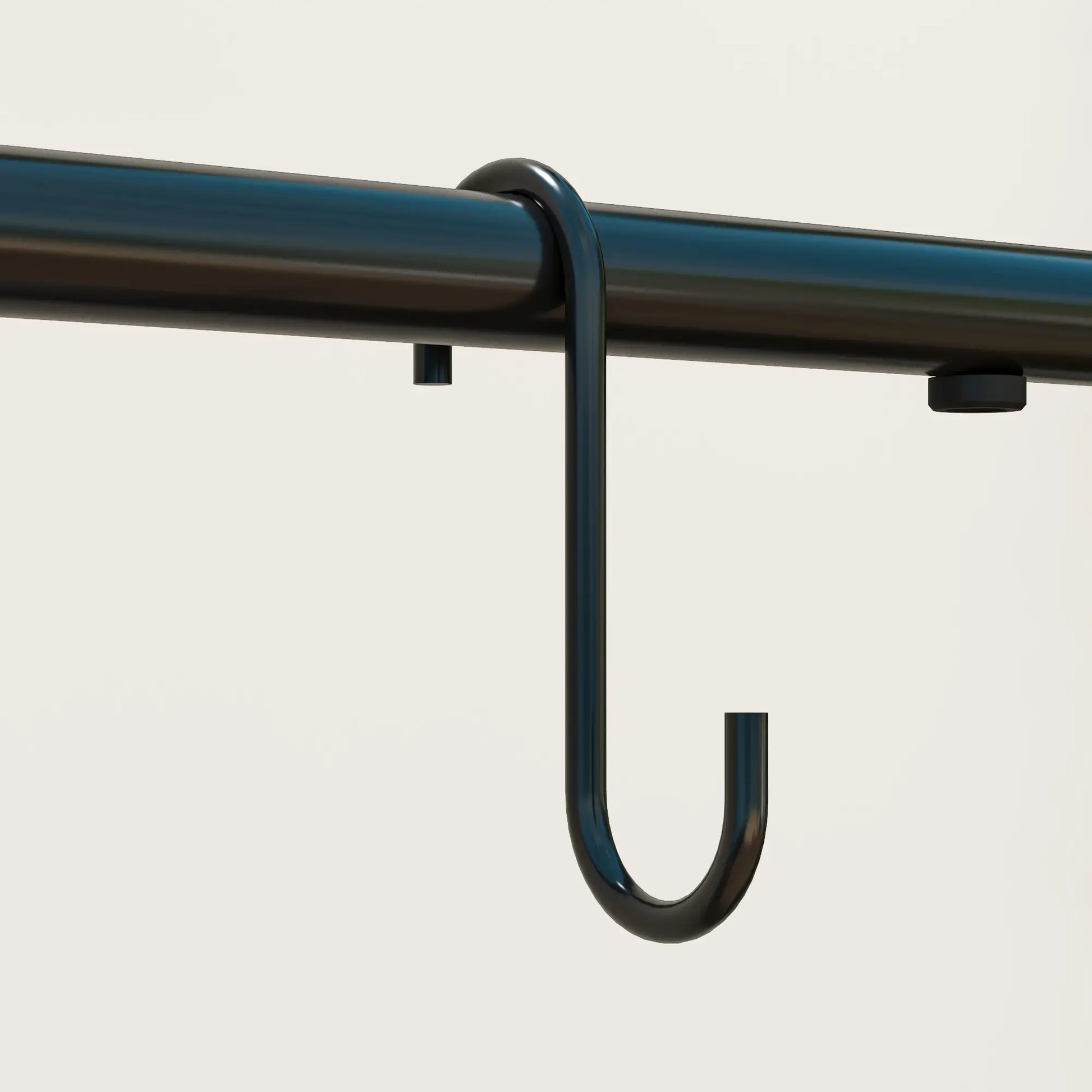 Nancy's Runa Plantenrek - Plantenstandaard - Bloemenstandaard - Zwart - Staal - ± 75 x 25 x 135 cm