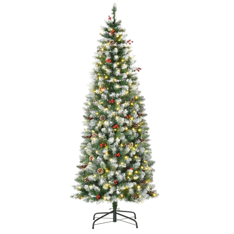 Nancy's Margate Kunstkerstboom met versiering en LED verlichting Ø65 x 180 cm