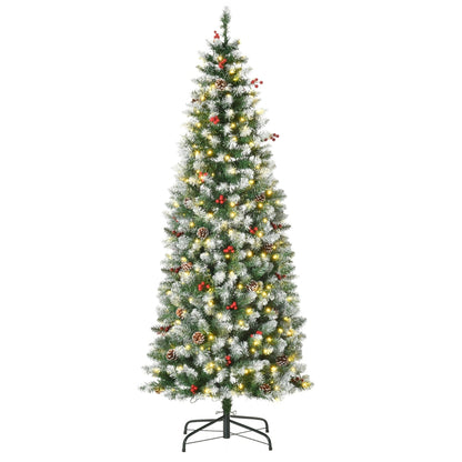 Nancy's Margate Kunstkerstboom met versiering en LED verlichting Ø65 x 180 cm
