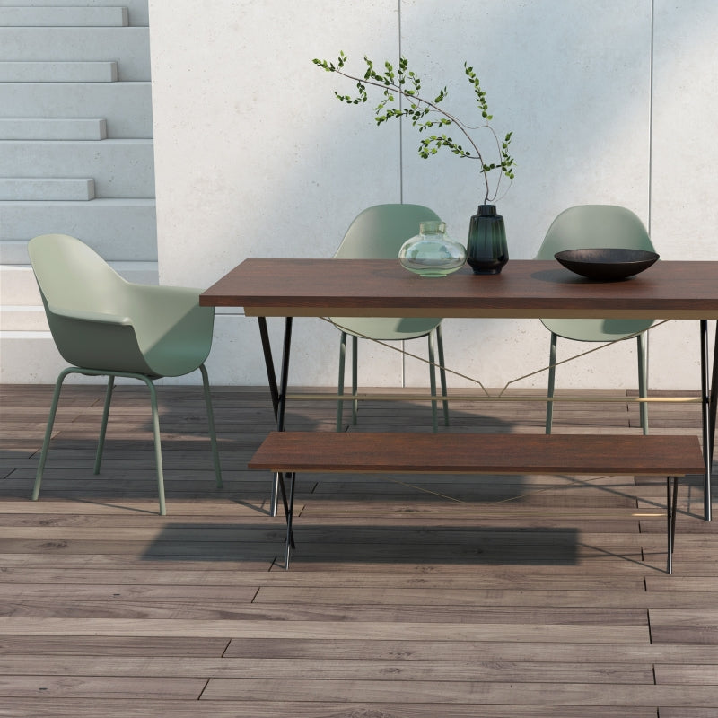 Nancy's Gardeny Tuinstoelen - Terras stoelen - Set van 4 - Groen