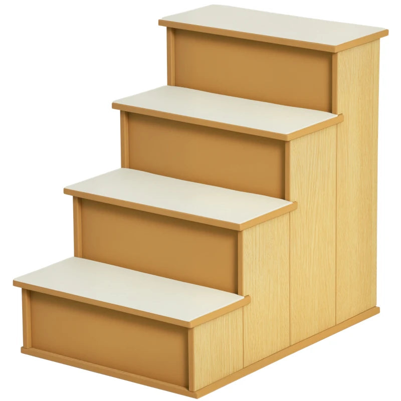 Nancy's Sorgono Hondentrap - Dierentrap - Antisliptreden - Naturel - MDF