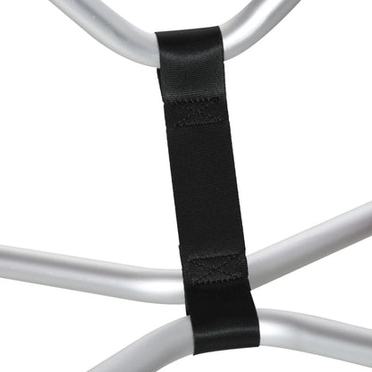 Nancy's Quarrata Kajakwagen - Bootwagen - Opvouwbaar - Zilver - ± 75 x 45 x 45 cm