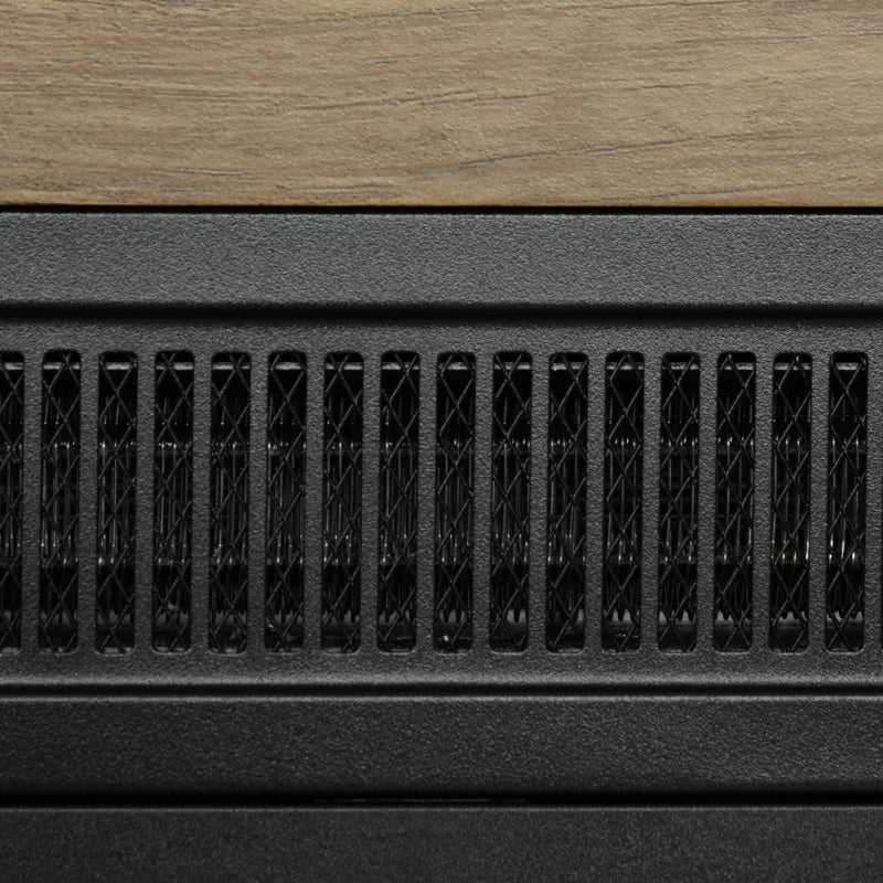 Nancy's Valledoria Elektrische Haard - Vrijstaande Haard - Haard met verwarming - Timer - Slimme bediening - Vlameffect