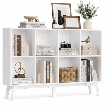 Nancy's Thiene Boekenkast - Opbergkast - Opbergrek - Wit - ± 120 x 25 x 75 cm