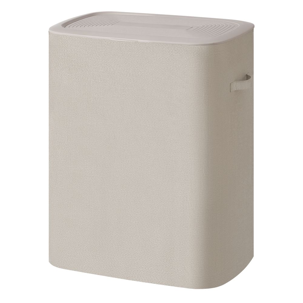 Nancy's Strembo Wasmand - Wassorteerder - Wasbox - 2 vakken - Beige - 160 Liter