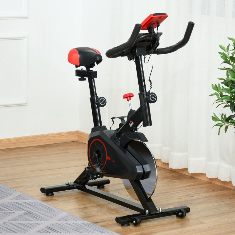 Nancy's Lydd Exercise Bike - Bicycle trainer - With LCD screen - Adjustable seat
