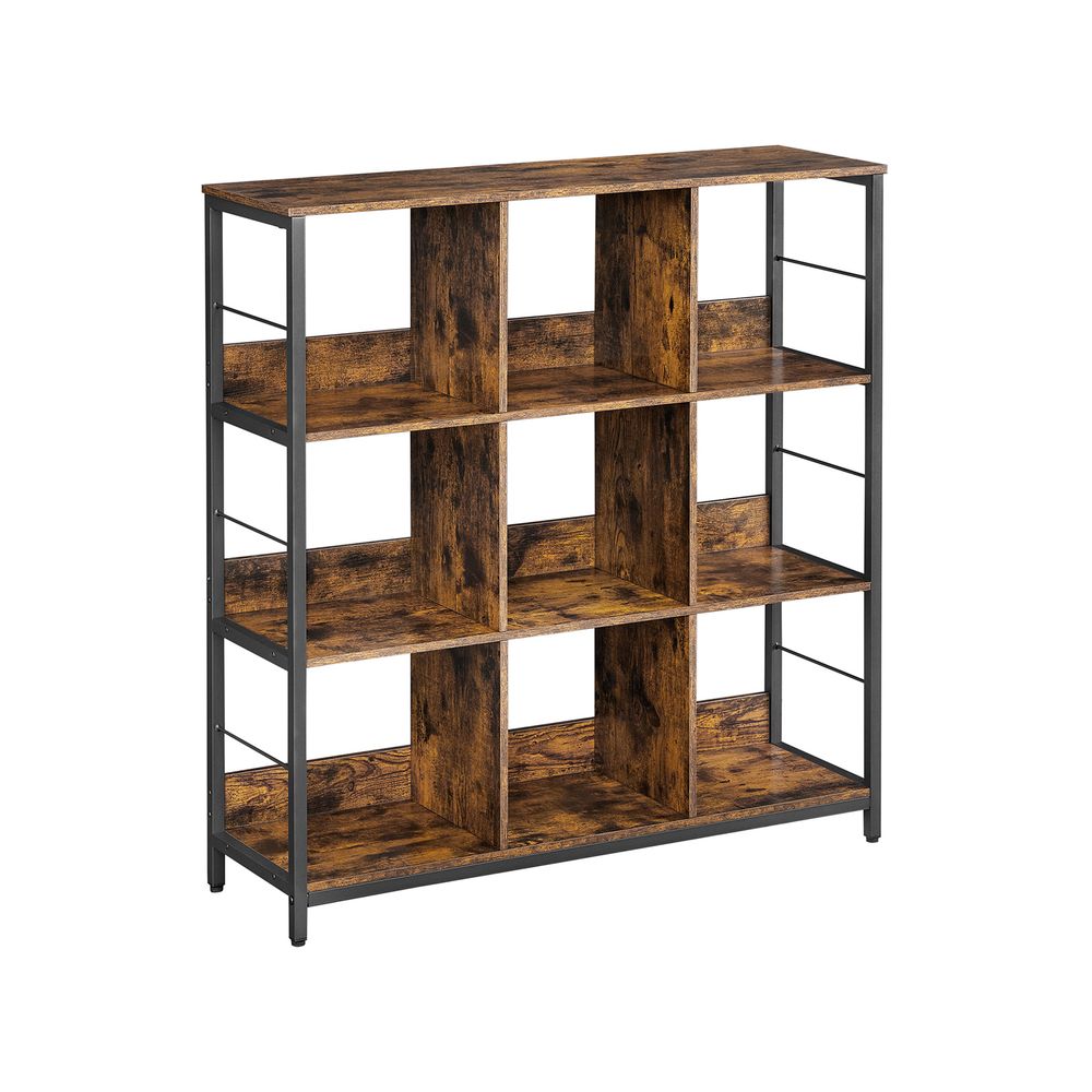 Nancy's Saltash Bookcase - Sideboard Industrial storage cabinet with compartments - 100 x 30 x 103.1 cm