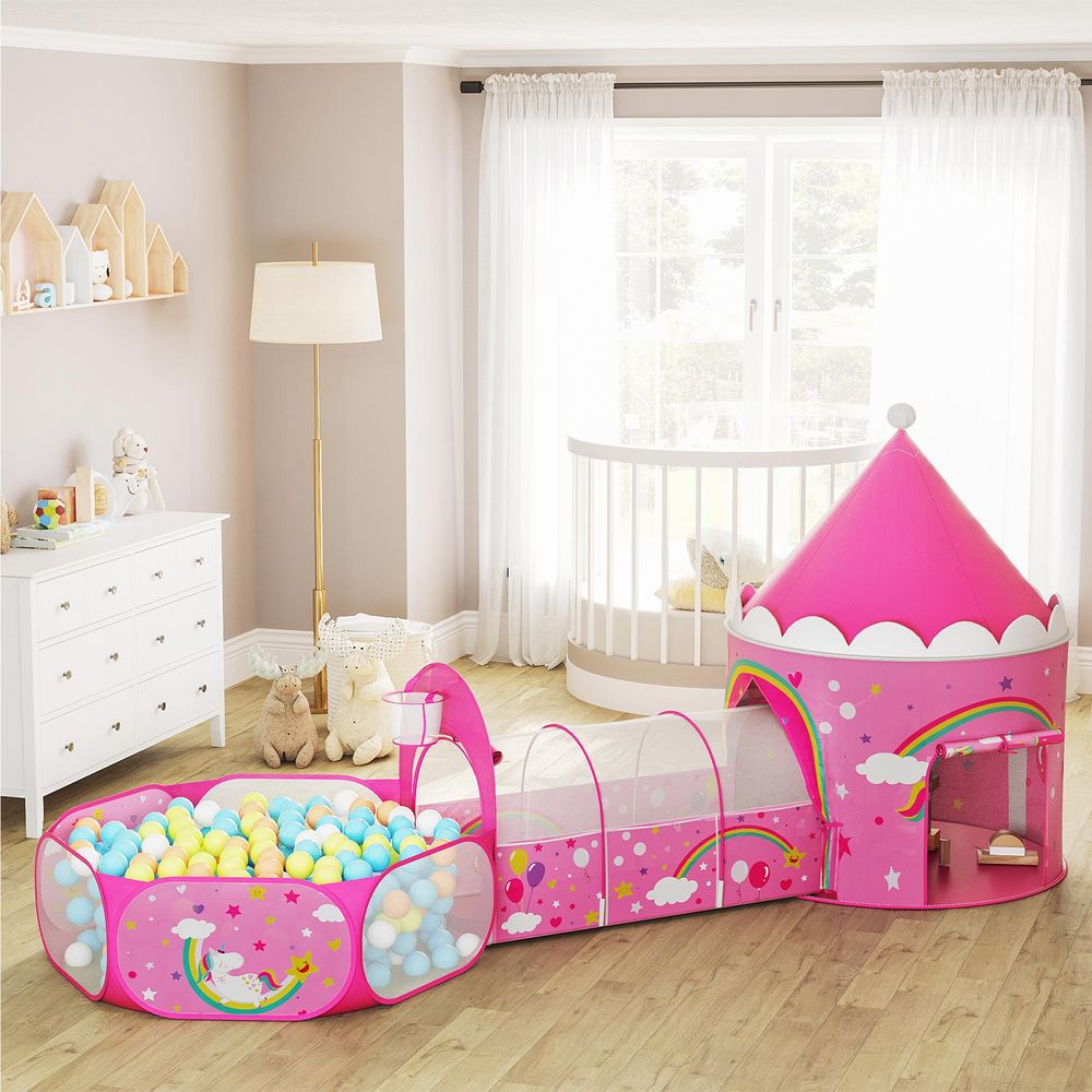 ballenbak tent Nancy's 3-in-1 Play Tent For Children - Ball Pit - Toys