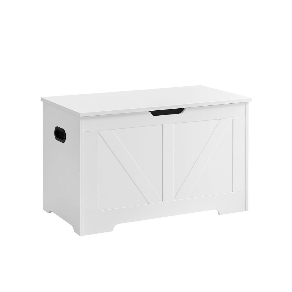 Nancy's Eton Storage Chest White - Banc de rangement - Rangement - Coffre à jouets - Boîte de rangement