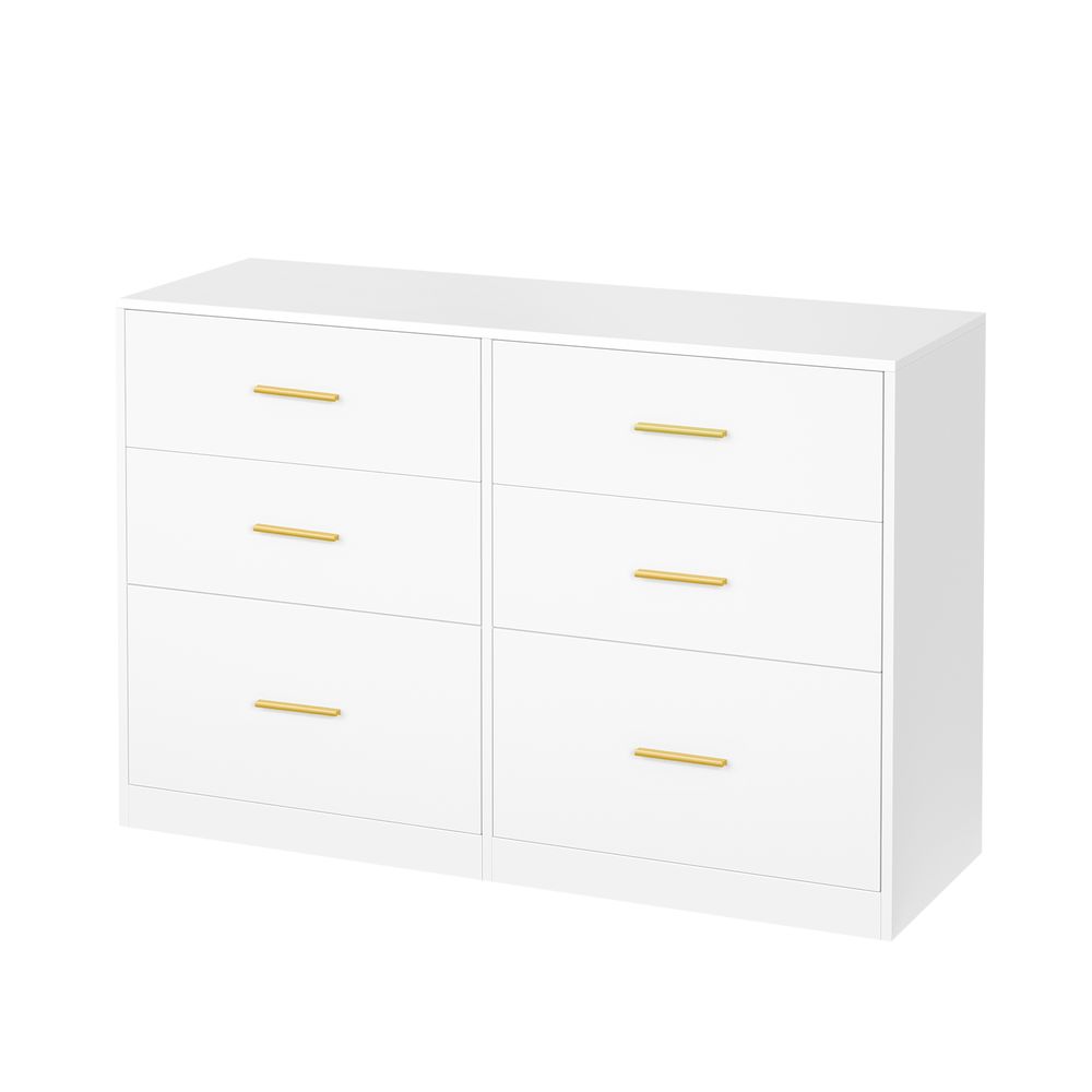 Nancy's Stroncone Commode - Opbergkast - Ladekast - Wit - ± 120 x 40 x 80 cm