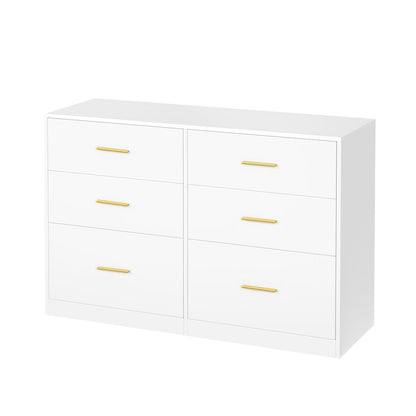 Nancy's Stroncone Commode - Opbergkast - Ladekast - Wit - ± 120 x 40 x 80 cm