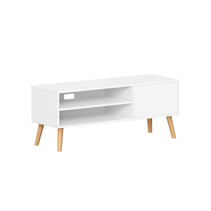 Meuble TV Nancy's Maghull Blanc - Meuble TV - Moderne - 120 x 49 x 40 cm