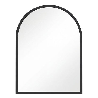 Nancy's Stilo Wandspiegel - Spiegel - Hangspiegel - Zwart - 40 x 30 cm