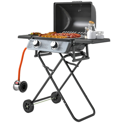 Nancy's Fermignano Barbecue - Gasbarbecue - BBQ - Camping Barbecue - Zwart