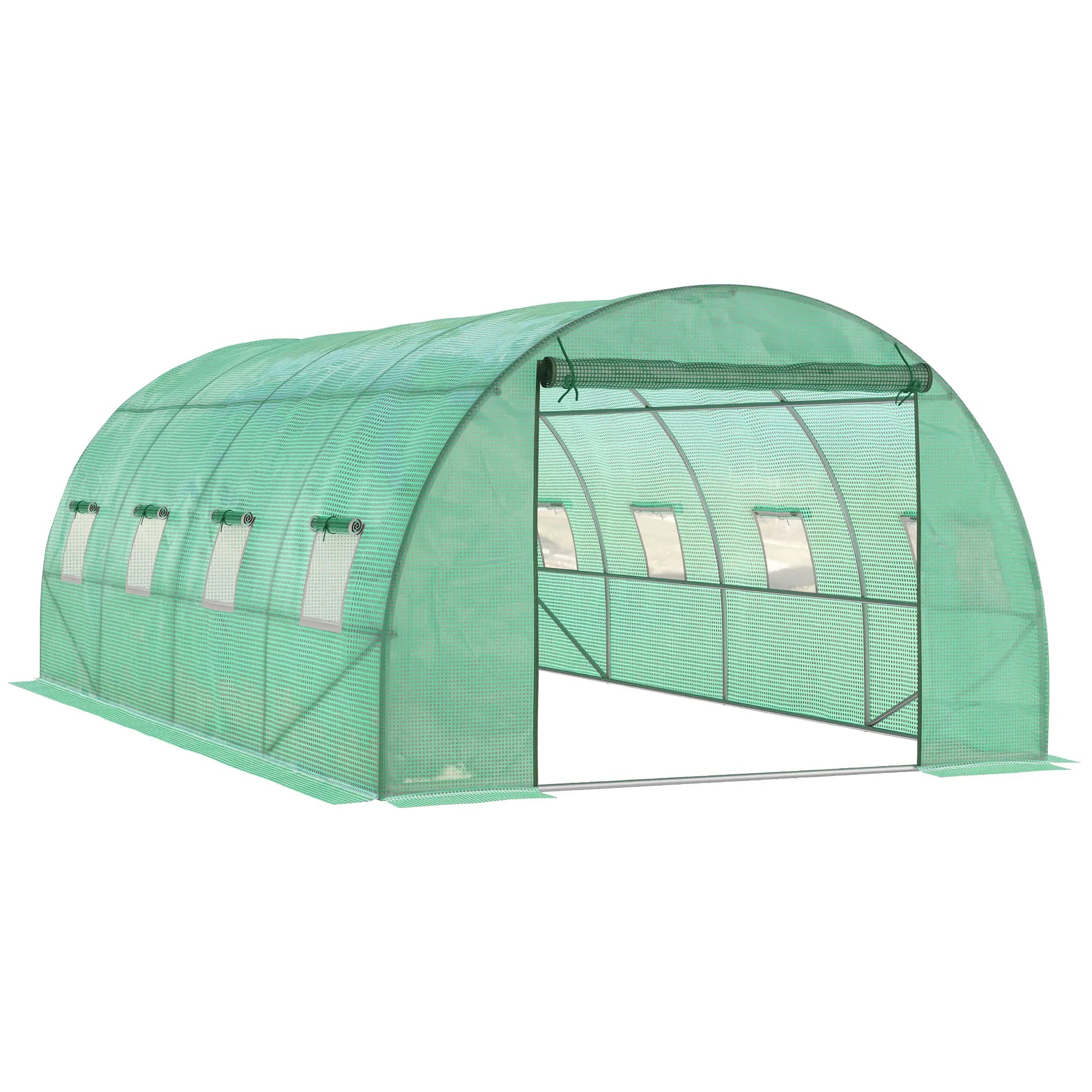 Nancy's Esmolfe Foliekas - Inloopkas - Kweekkas - Plantenkas - Tuinkas - Groen - ± 600 x 300 x 200 cm