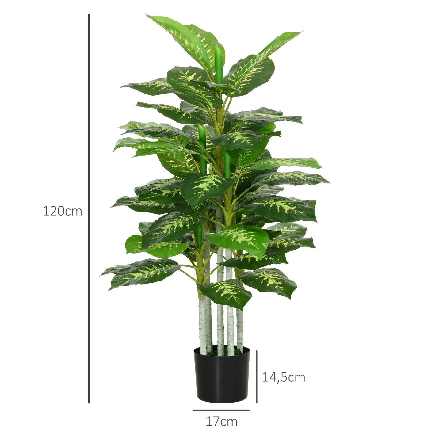 Nancy's Fiuggi Kunstplant - Kunstboom - Groen - 120 cm