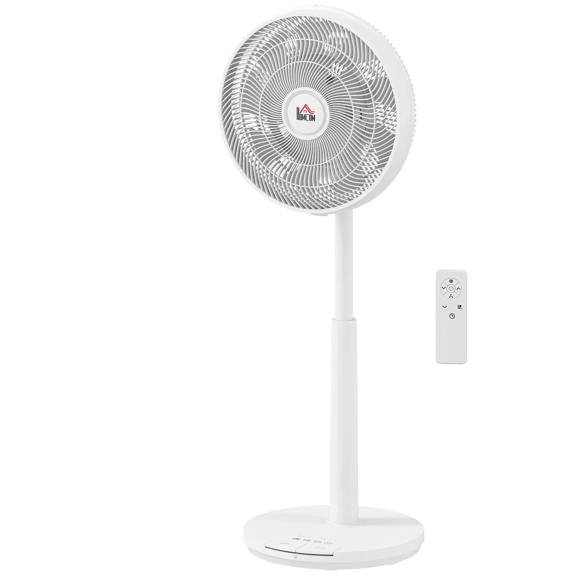 Nancy's Gradoli Ventilator - Staande Ventilator - Veelzijdige instellingen - Energiezuinige koeling - Wit