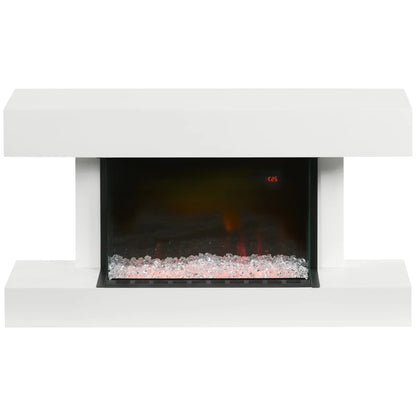 Nancy's Murisengo Elektrische Haard - Moderne LED-Haard - Vlammeneffect - Wit