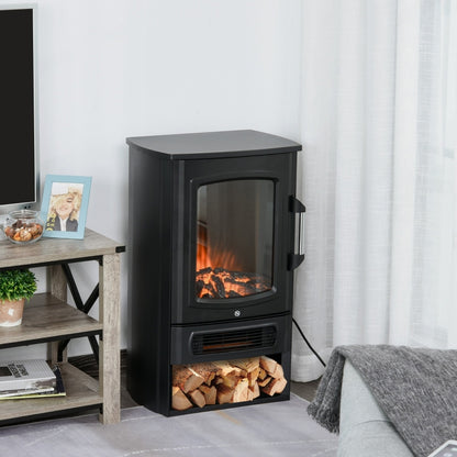 Nancy's Caton Elektrische Haard - Elektrische Verwarming - Vlameffect - 1000 W/2000 W