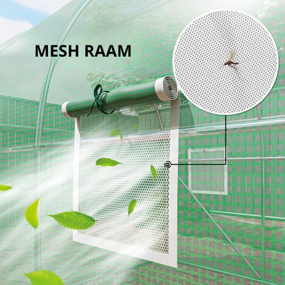 Nancy's Pizzoli Polytunnel - Kweekkas - Plantenkas - Tuinkas- Groen - 300 x 200 x 200 cm