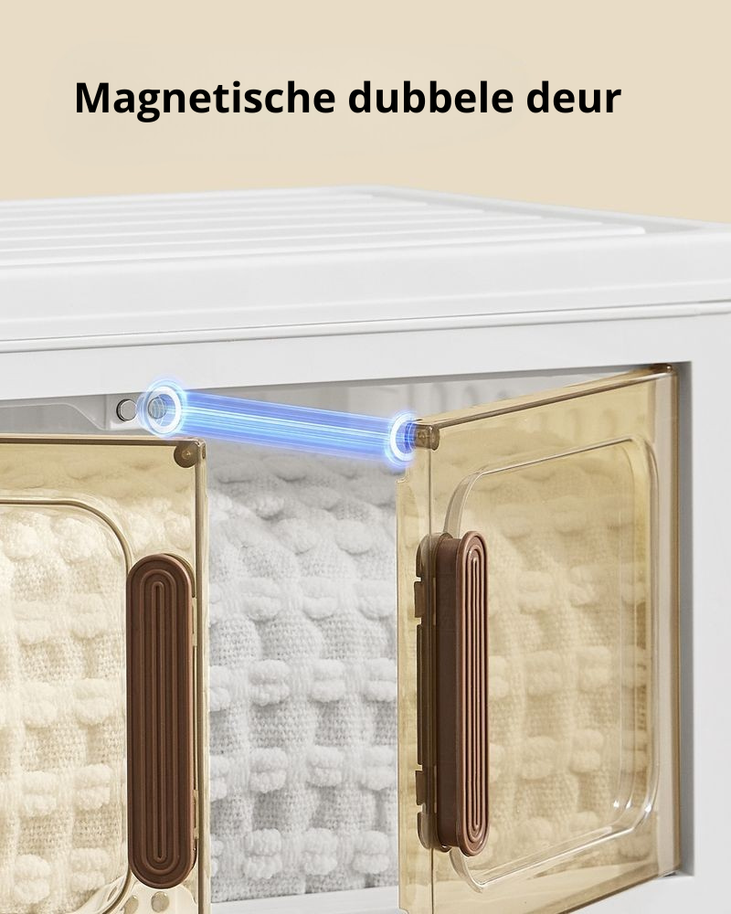 Nancy's Pragelato Opbergbox - Organizer - Veelzijdig - Kunststof - ± 45 x 25 x 90 cm