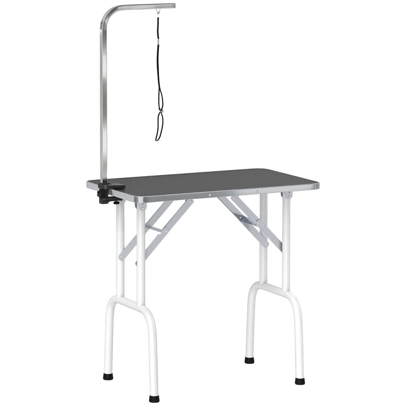 Nancy's Pontey Hondentafel - Honden trimtrafel - Hondentrimmer - Staal - ± 80 x 50 x 80 cm