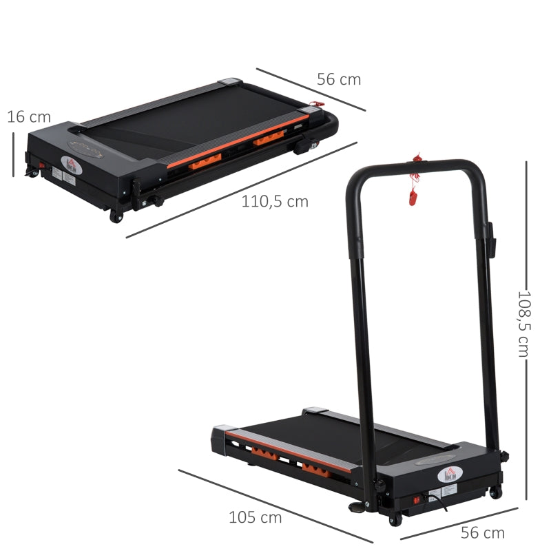 Nancy's Reno Elektrische Loopband -Walking Pad - LCD-Scherm - Opbouwbaar - 1 - 6 km/u