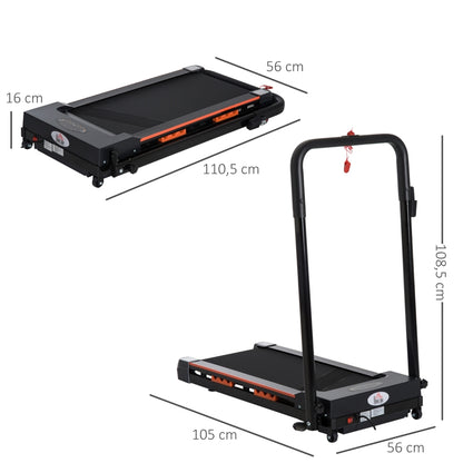 Nancy's Reno Elektrische Loopband -Walking Pad - LCD-Scherm - Opbouwbaar - 1 - 6 km/u