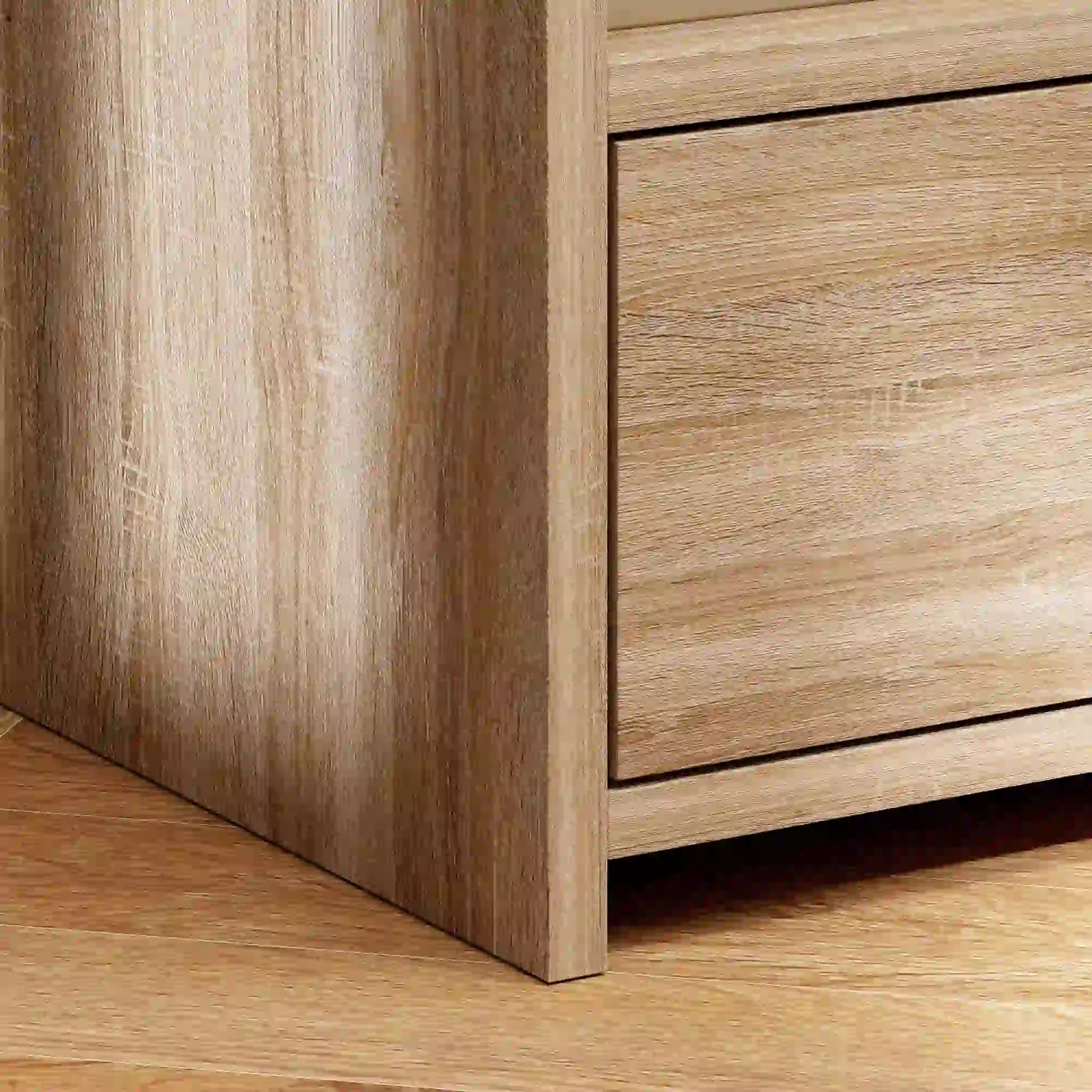 Nancy's Fiesso Nachtkastje - Bijzettafeltje - Hout - ± 40 x 35 x 65 cm