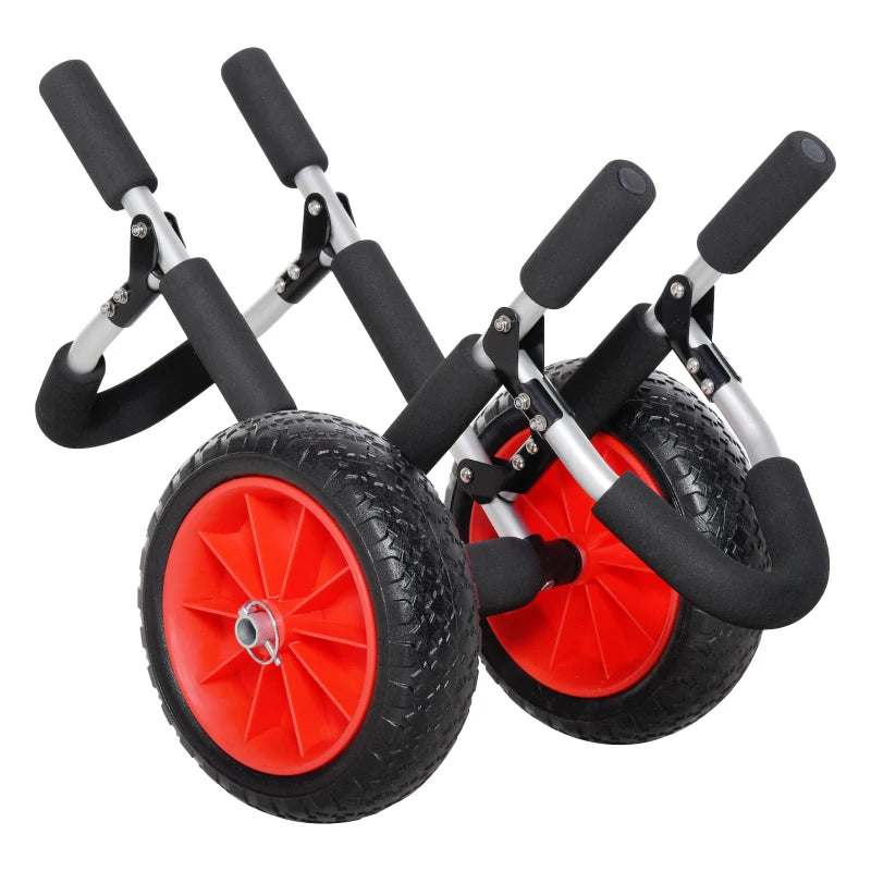 Nancy's Quarona Surfwagen - Kajakwagen - Bootwagen - Opvouwbaar - ± 65 x 55 x 40 cm