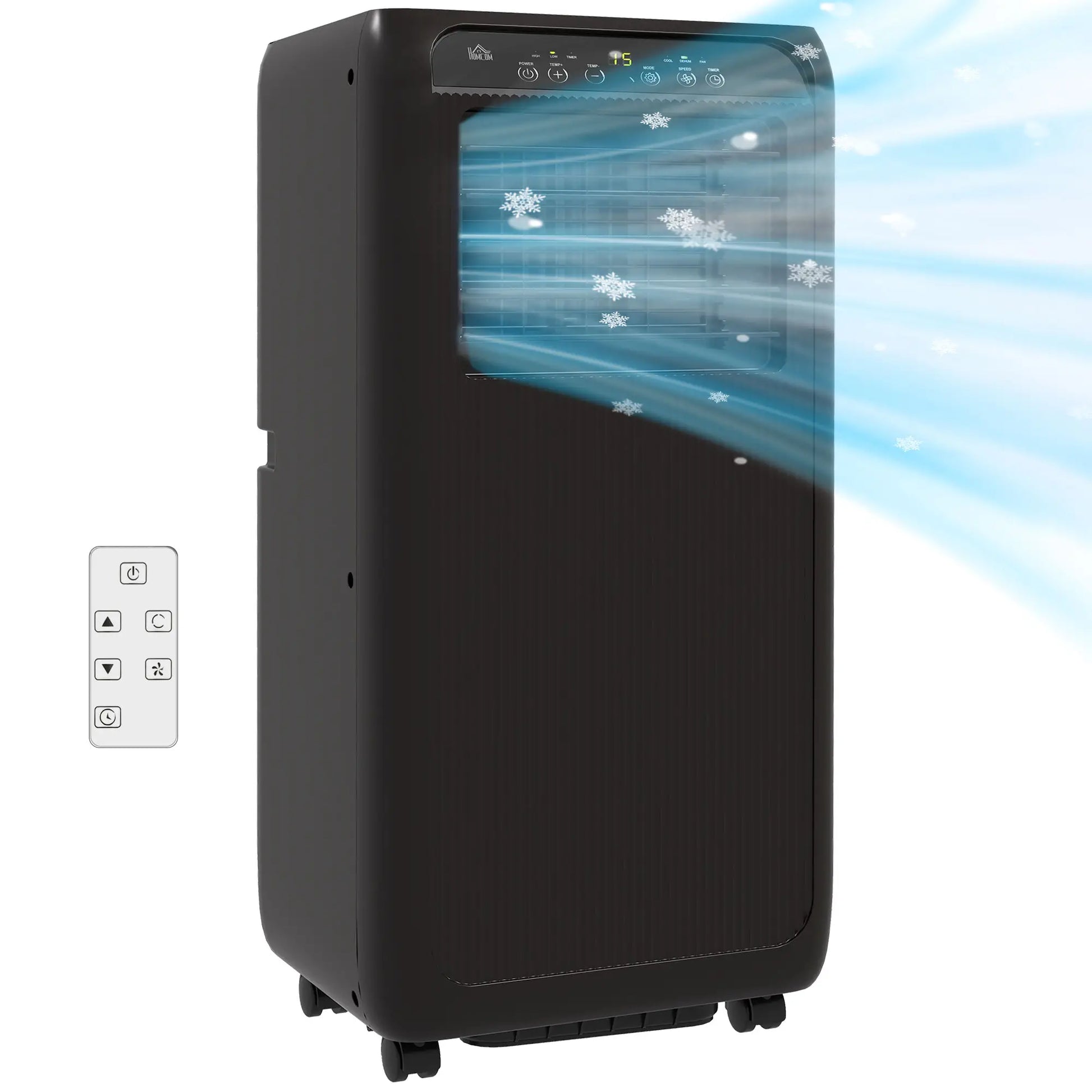 Nancy's Fumane Airconditioner - Airco - Ventilator - Ontvochtiger - Timer - Zwart